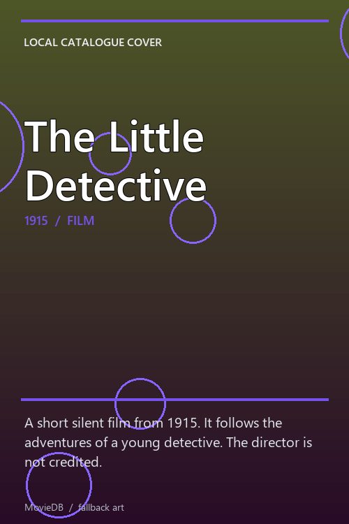 The Little Detective poster