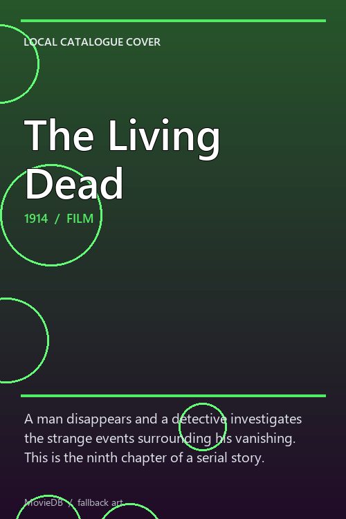 The Living Dead poster