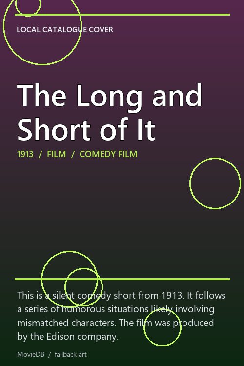 The Long and Short of It poster