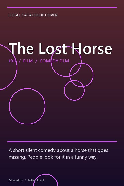 The Lost Horse poster