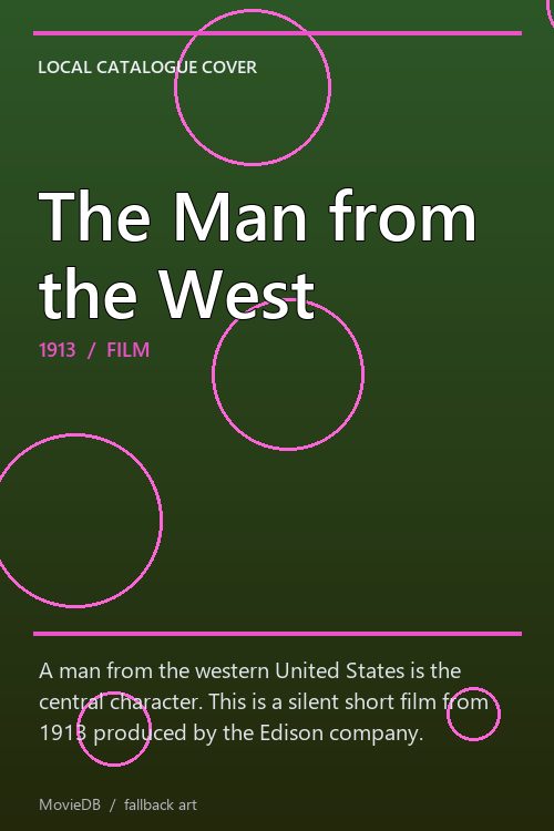 The Man from the West poster
