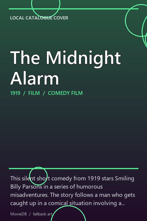 The Midnight Alarm poster