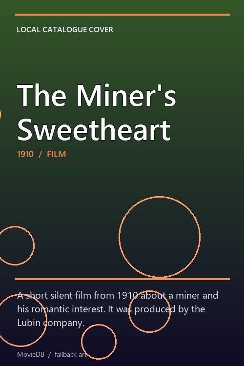 The Miner's Sweetheart poster