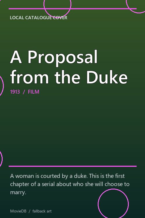 A Proposal from the Duke poster