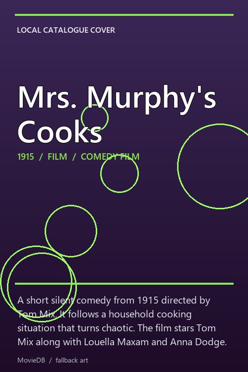 Mrs. Murphy's Cooks poster