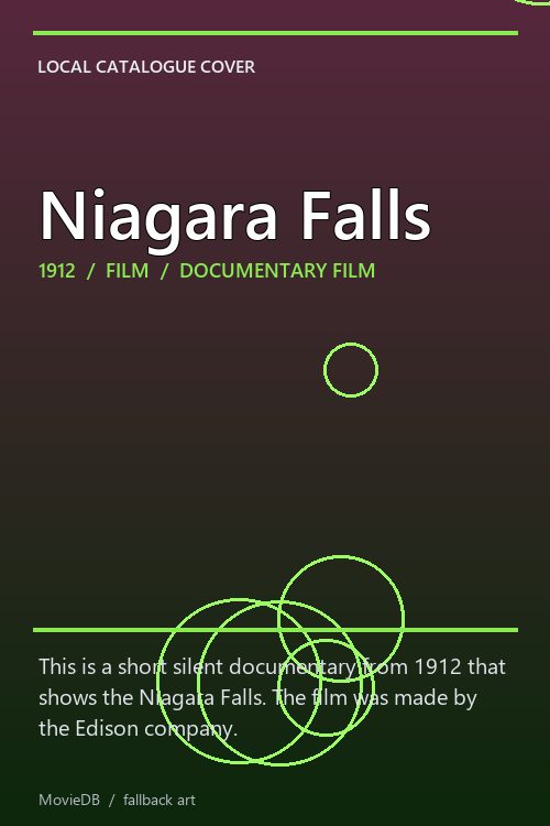 Niagara Falls poster