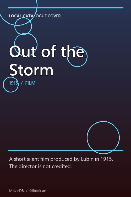 Out of the Storm poster