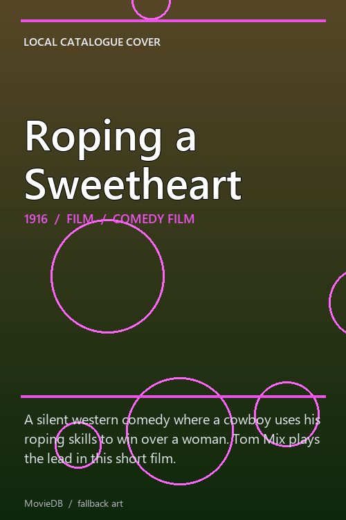 Roping a Sweetheart poster