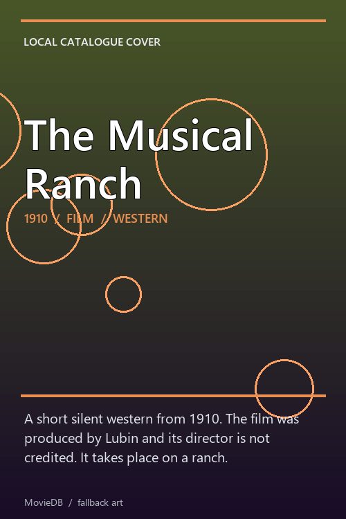 The Musical Ranch poster
