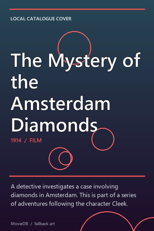 The Mystery of the Amsterdam Diamonds poster