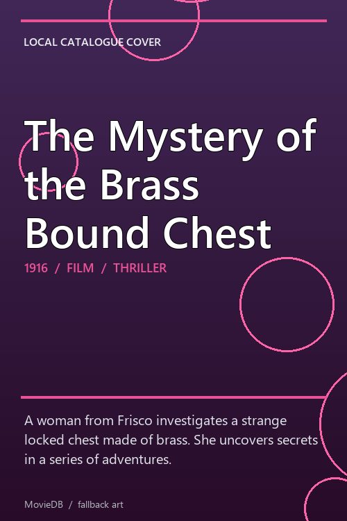 The Mystery of the Brass Bound Chest poster