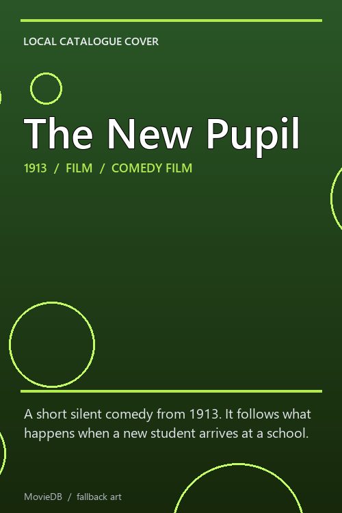 The New Pupil poster