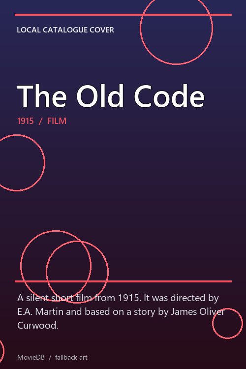 The Old Code poster