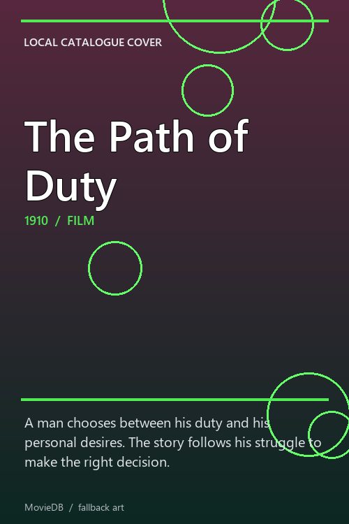 The Path of Duty poster