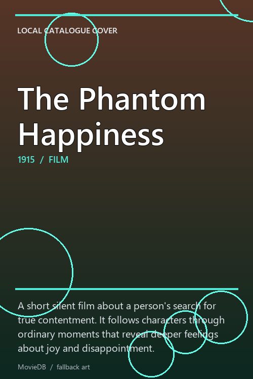The Phantom Happiness poster