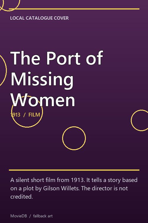 The Port of Missing Women poster