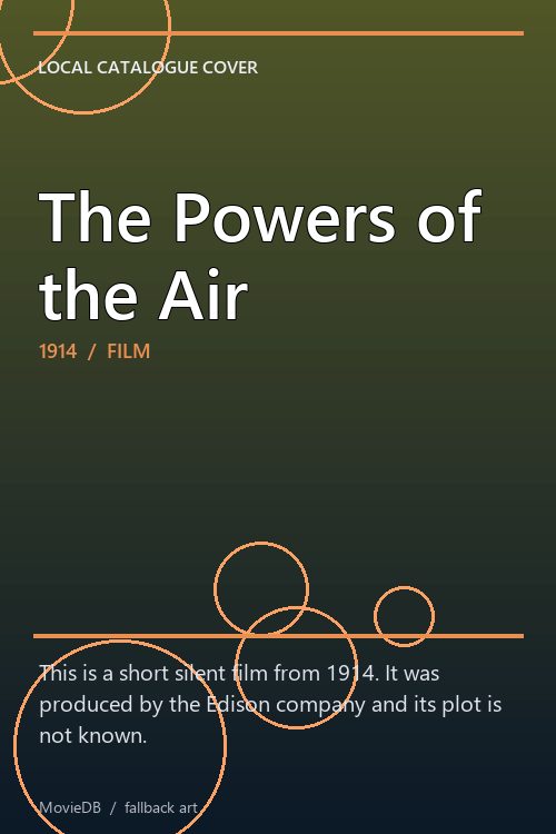 The Powers of the Air poster
