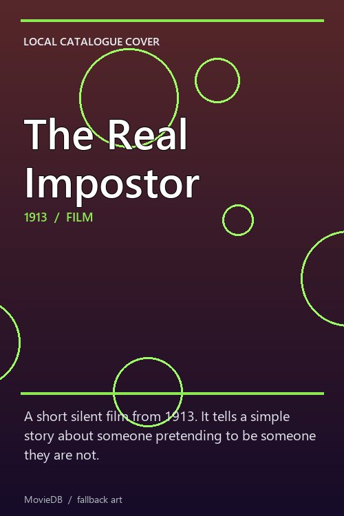 The Real Impostor poster
