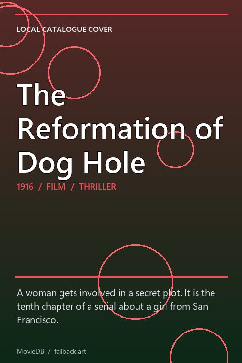The Reformation of Dog Hole poster