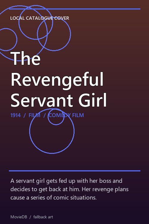 The Revengeful Servant Girl poster