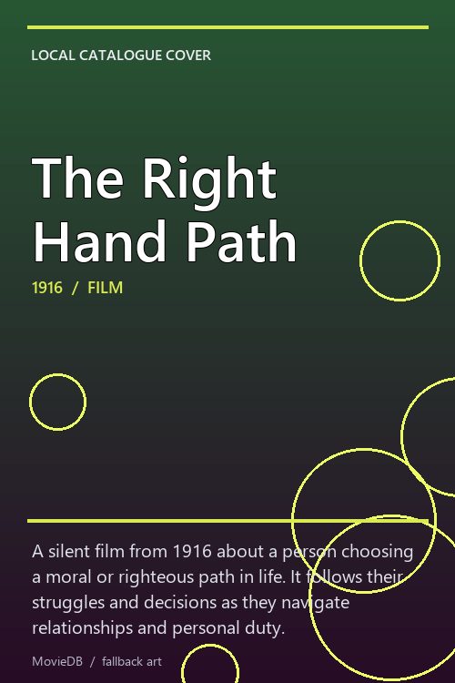 The Right Hand Path poster