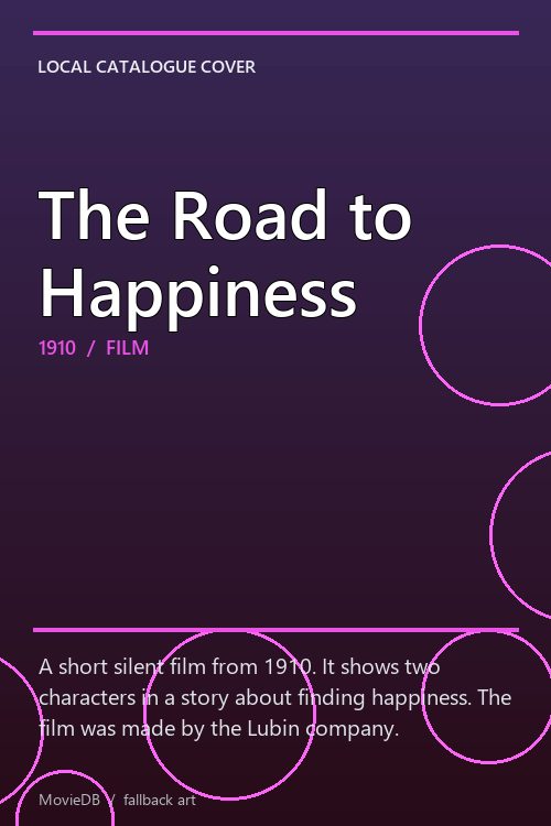 The Road to Happiness poster