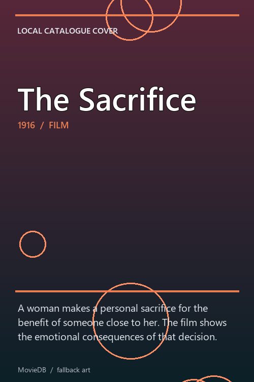 The Sacrifice poster