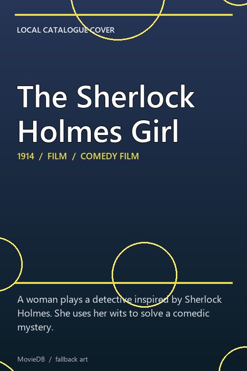 The Sherlock Holmes Girl poster