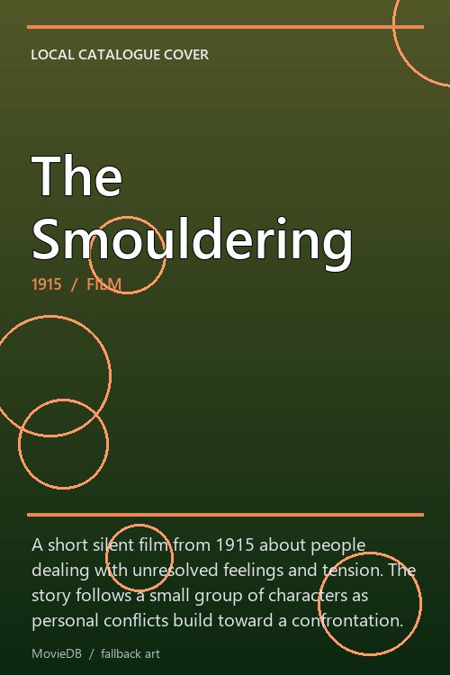 The Smouldering poster