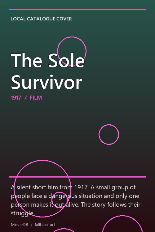 The Sole Survivor poster