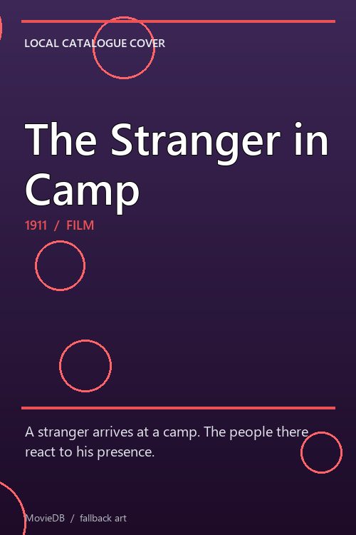 The Stranger in Camp poster
