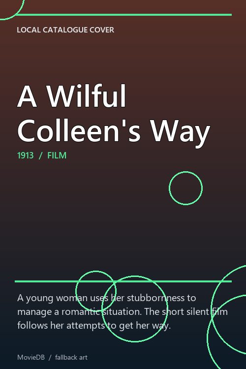 A Wilful Colleen's Way poster