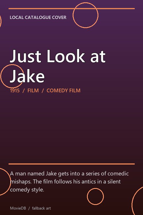 Just Look at Jake poster