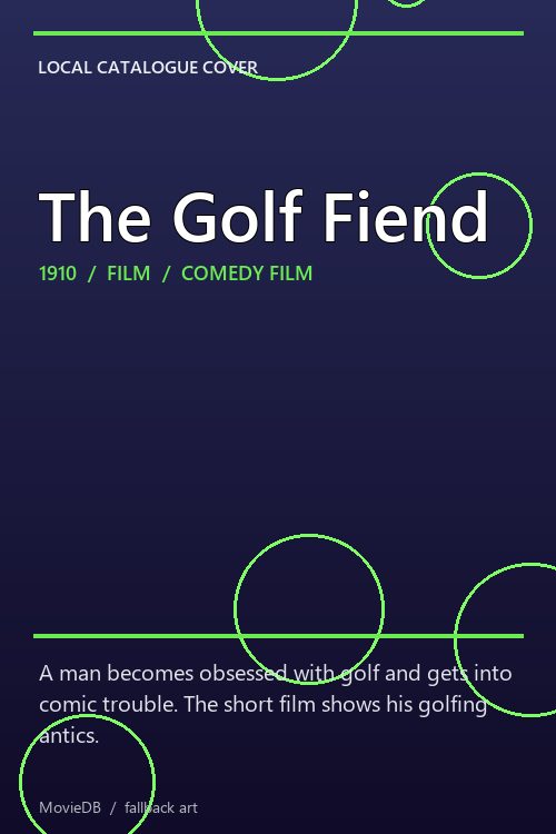The Golf Fiend poster