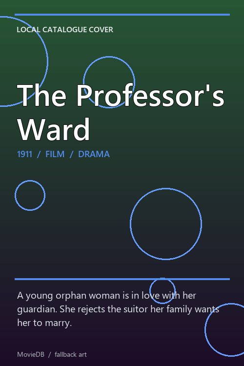 The Professor's Ward poster