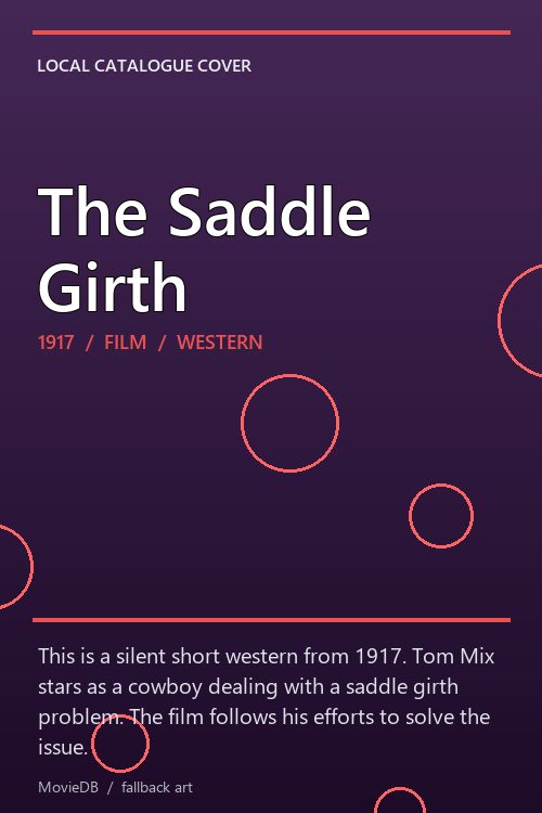 The Saddle Girth poster
