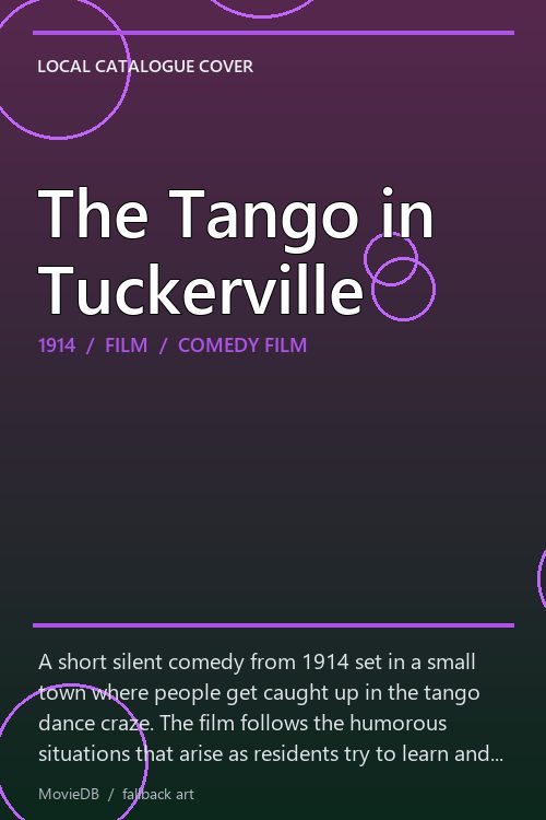 The Tango in Tuckerville poster