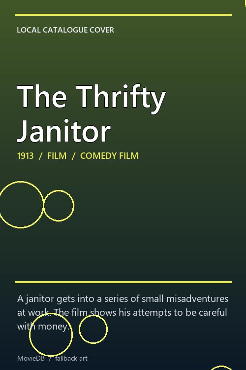 The Thrifty Janitor poster