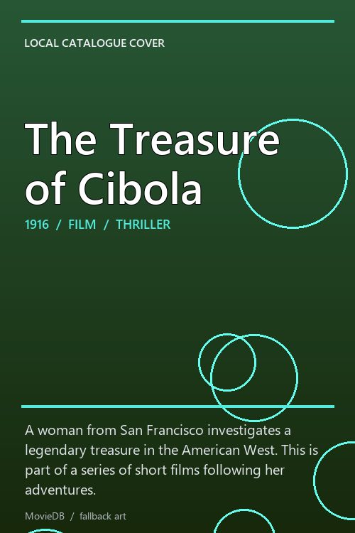 The Treasure of Cibola poster