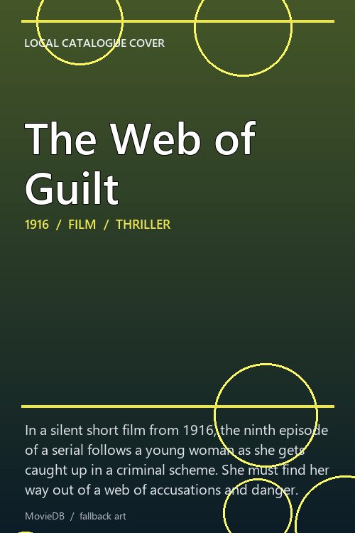 The Web of Guilt poster