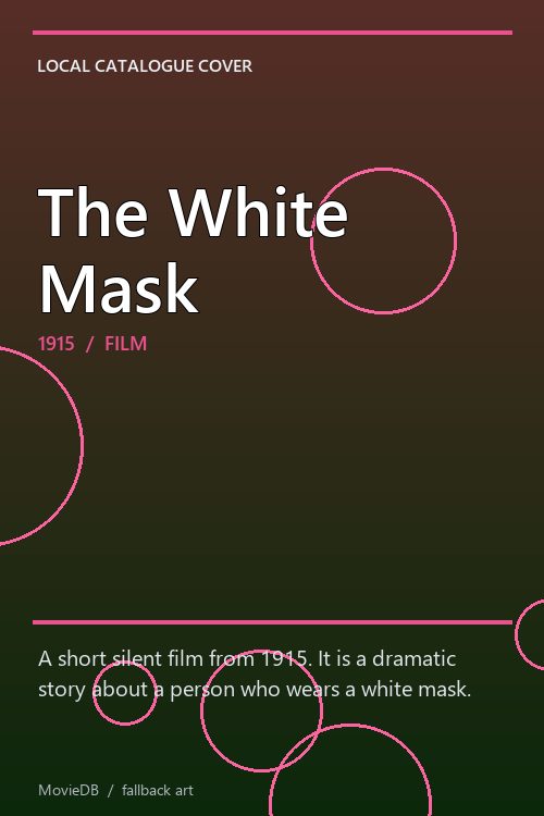 The White Mask poster