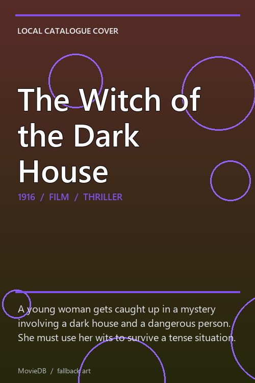 The Witch of the Dark House poster