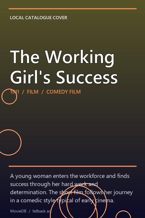 The Working Girl's Success poster
