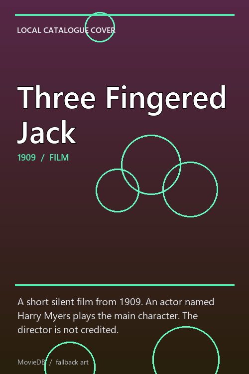 Three Fingered Jack poster