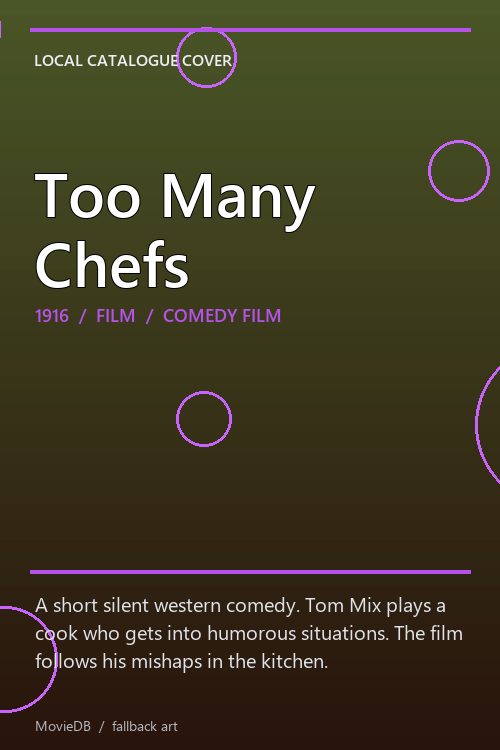 Too Many Chefs poster