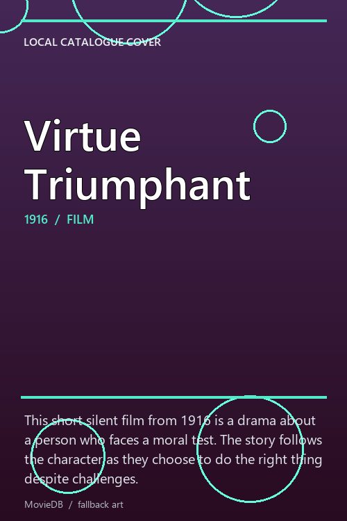 Virtue Triumphant poster