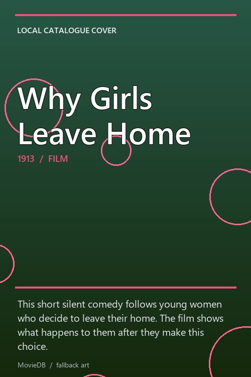 Why Girls Leave Home poster