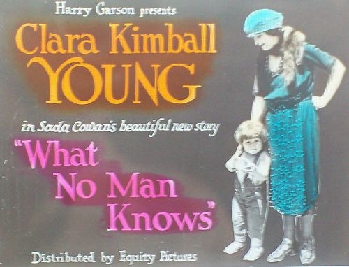 What No Man Knows poster
