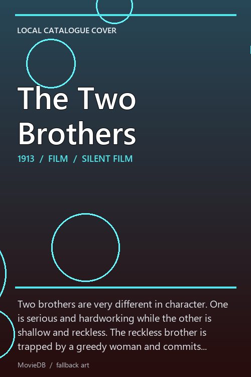 The Two Brothers poster