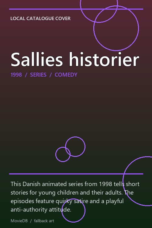 Sallies historier poster